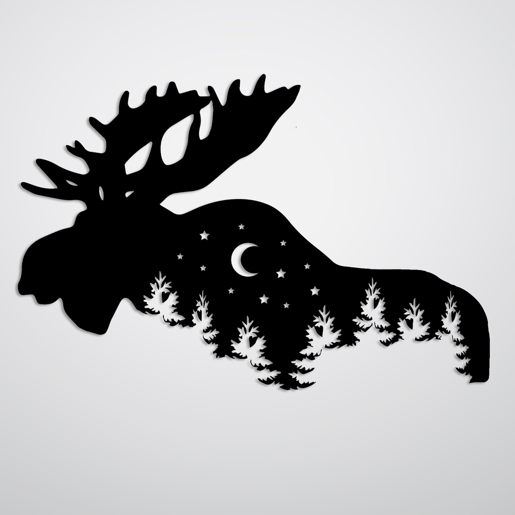 Moose Alternative - Metal Wall Art - MetalPlex