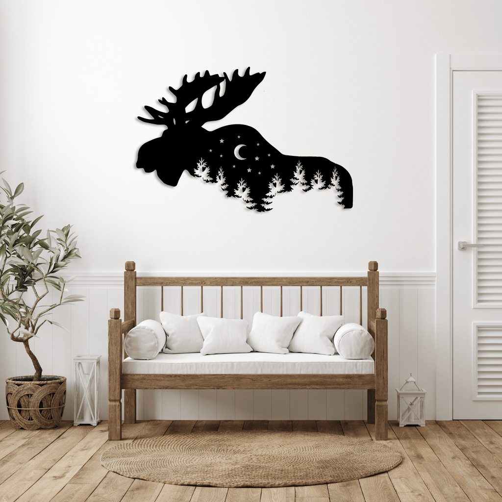 Moose Alternative - Metal Wall Art - MetalPlex