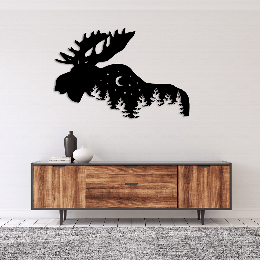 Moose Alternative - Metal Wall Art - MetalPlex