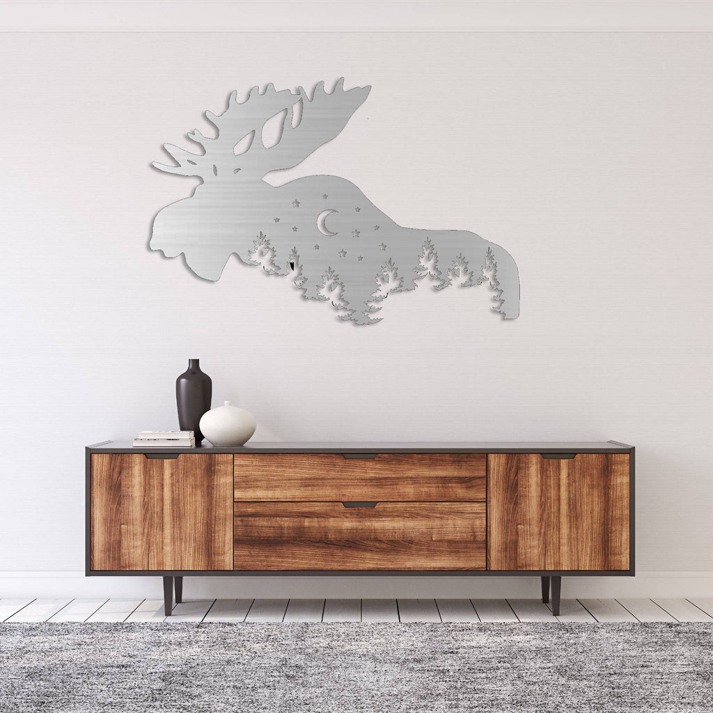 Moose Alternative - Metal Wall Art - MetalPlex