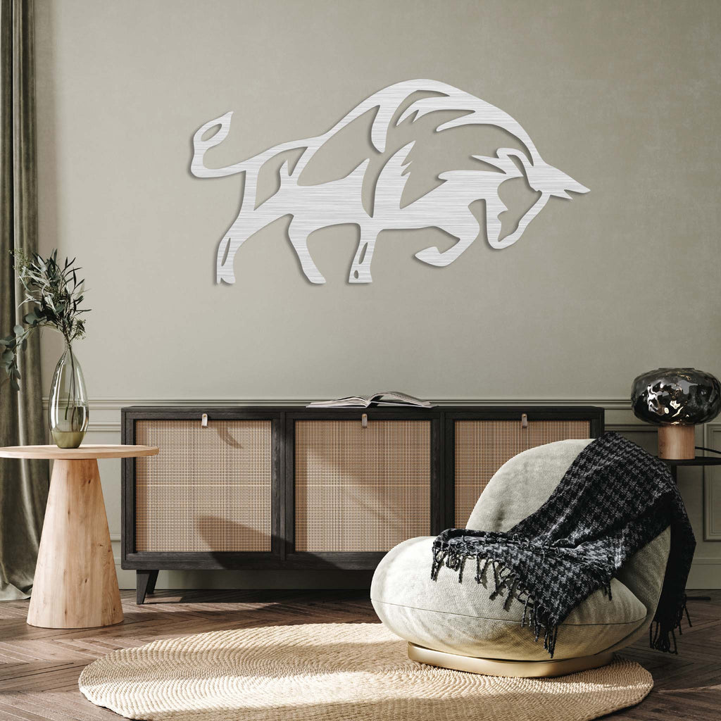 Raging Bull - Metal Wall Art - MetalPlex