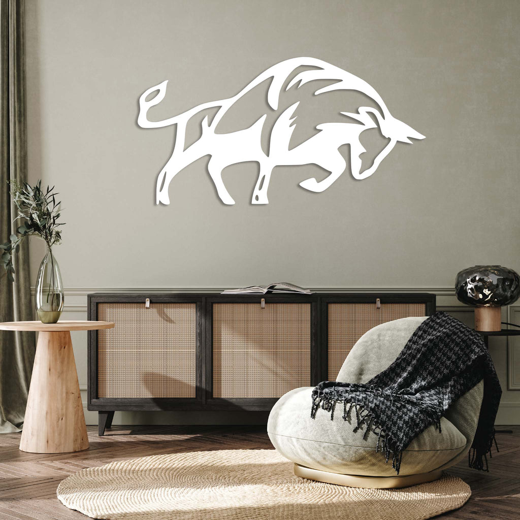 Raging Bull - Metal Wall Art - MetalPlex