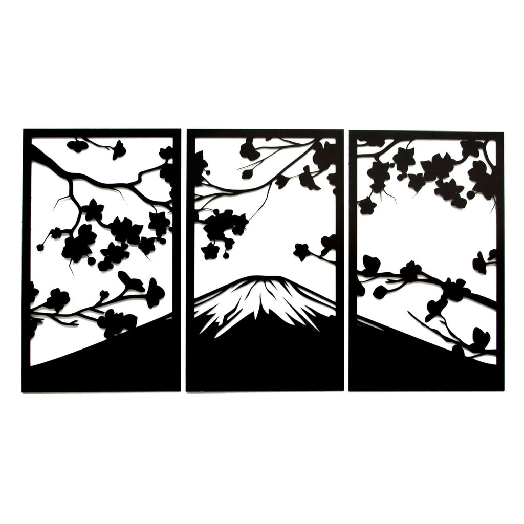 Sakura Cherry Blossom - Metal Wall Art - MetalPlex