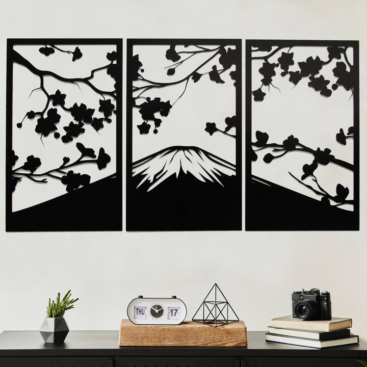 Sakura Cherry Blossom - Metal Wall Art - MetalPlex