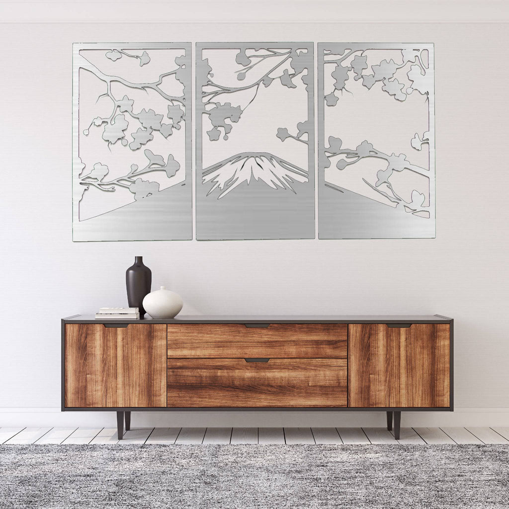 Sakura Cherry Blossom - Metal Wall Art - MetalPlex