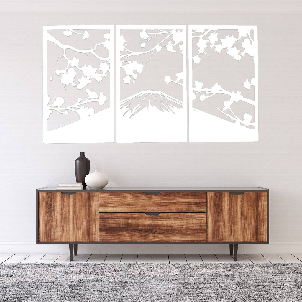 Sakura Cherry Blossom - Metal Wall Art - MetalPlex