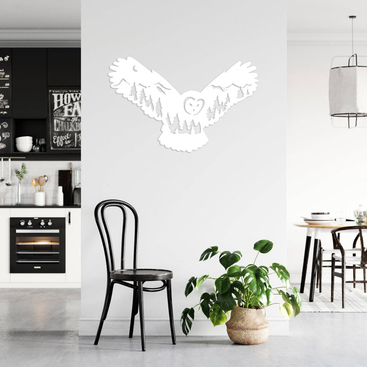 Owl - Metal Wall Art - MetalPlex