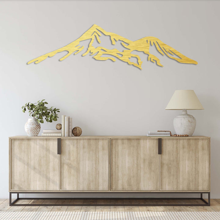 Mount Shasta - Metal Wall Art - MetalPlex