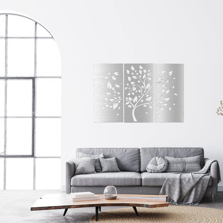 Tree (3 Piece) - Metal Wall Art - MetalPlex