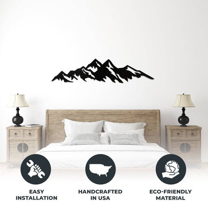 Mountains - Metal Wall Art - MetalPlex