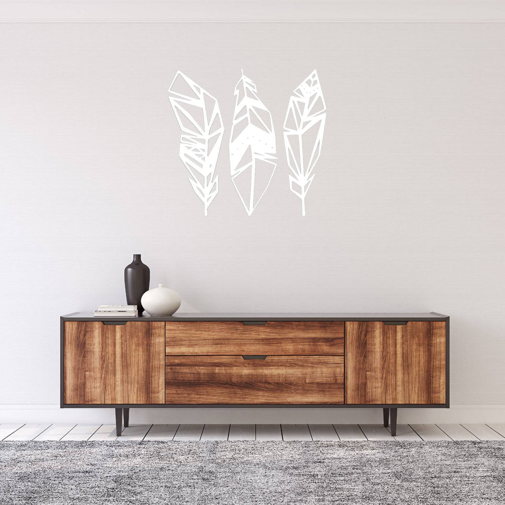 Feathers - Metal Wall Art - MetalPlex