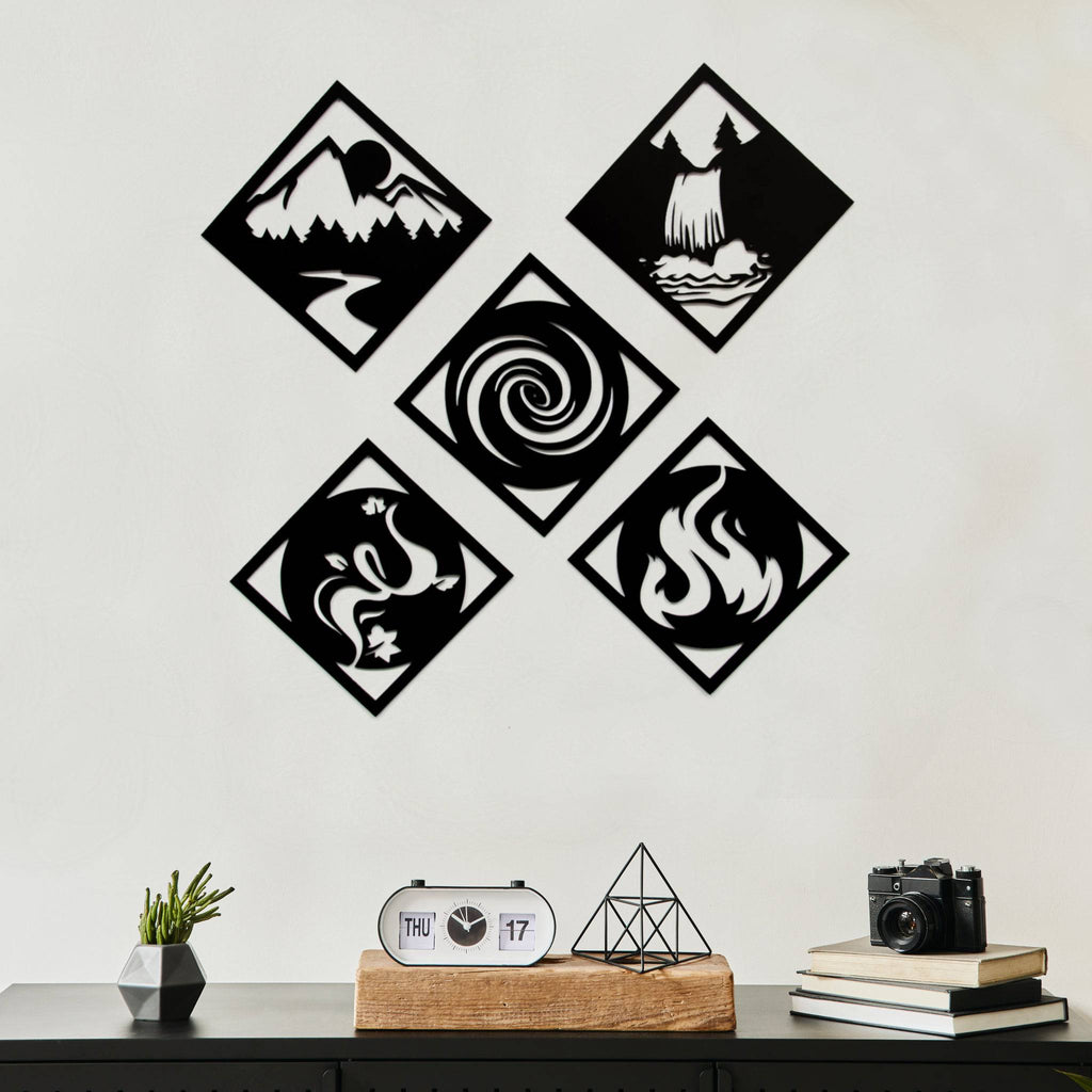 Five Elements - Metal Wall Art - MetalPlex