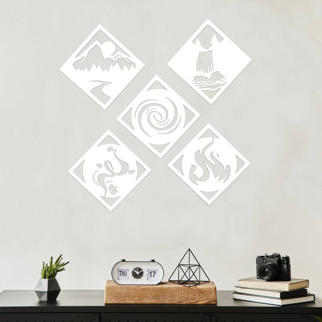 Five Elements - Metal Wall Art - MetalPlex