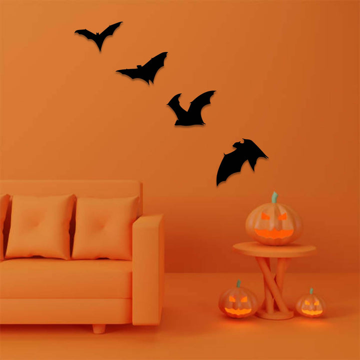 Halloween Bats - Metal Wall Art - MetalPlex
