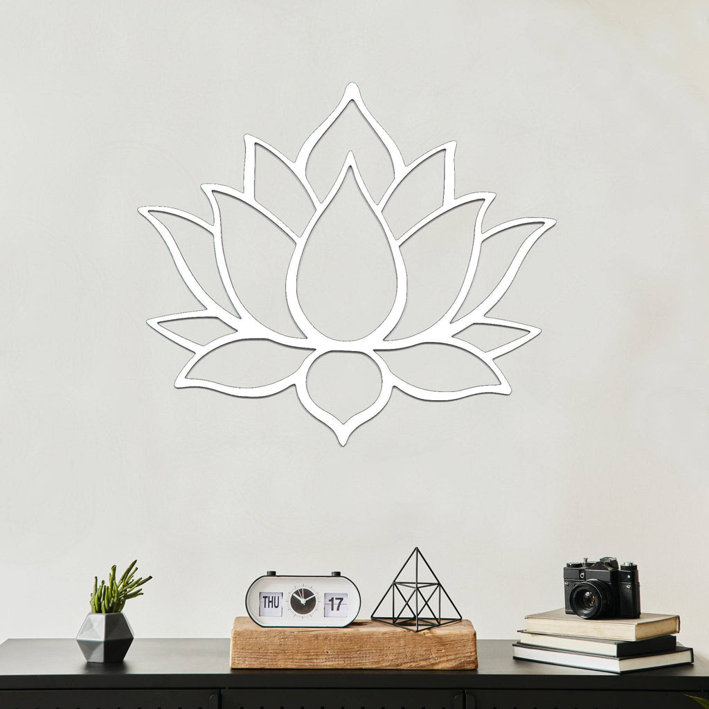 Lotus Flower - Metal Wall Art - MetalPlex