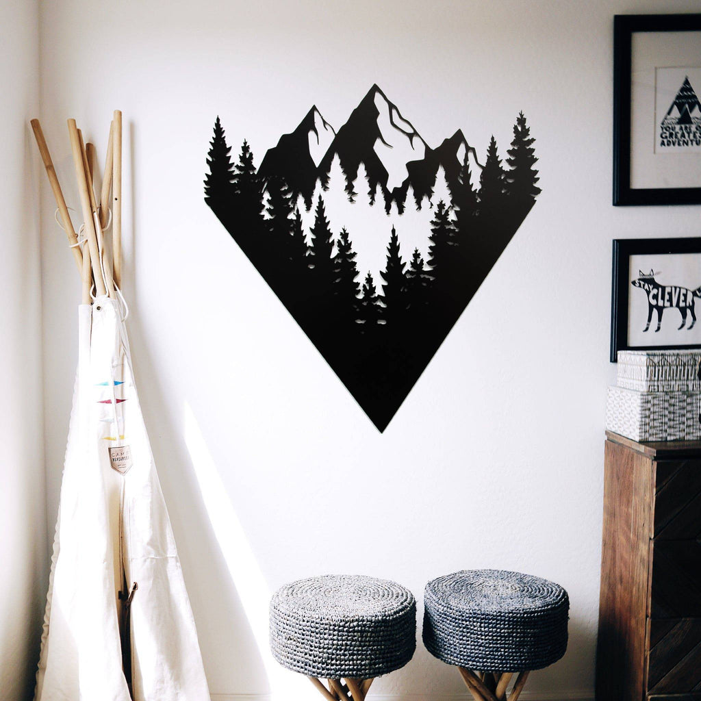 Mountain View - Metal Wall Art - MetalPlex