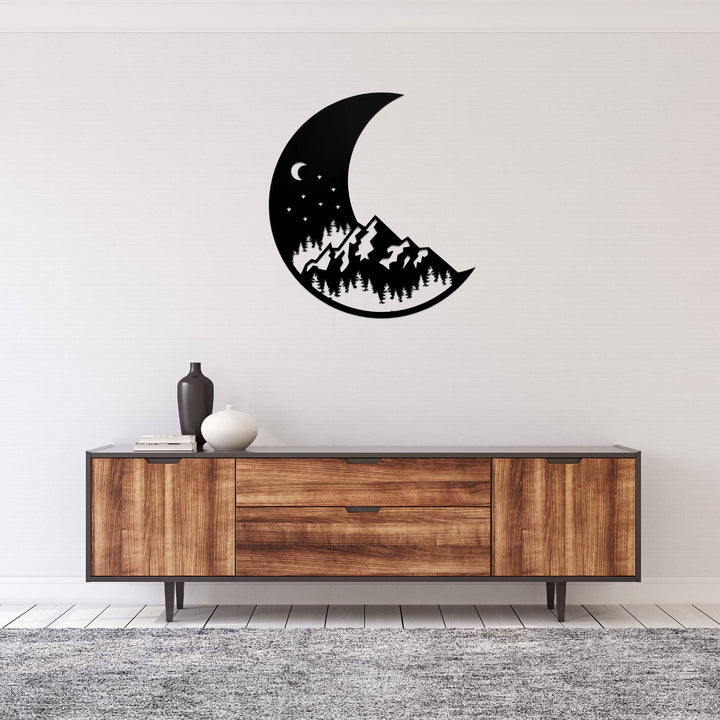 Pacific Moon - Metal Wall Art - MetalPlex