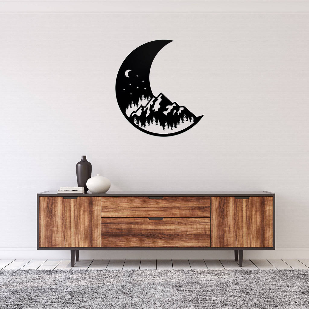 Pacific Moon - Metal Wall Art - MetalPlex