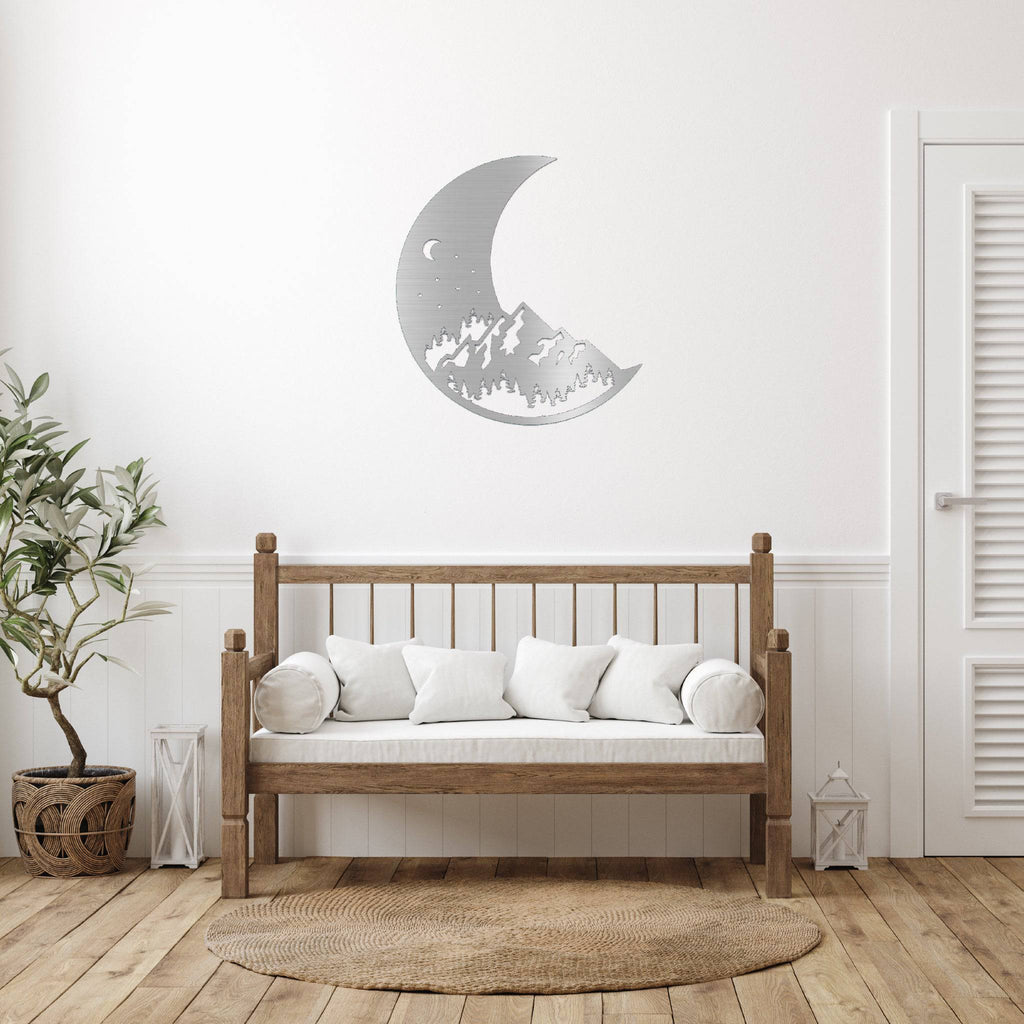 Pacific Moon - Metal Wall Art - MetalPlex