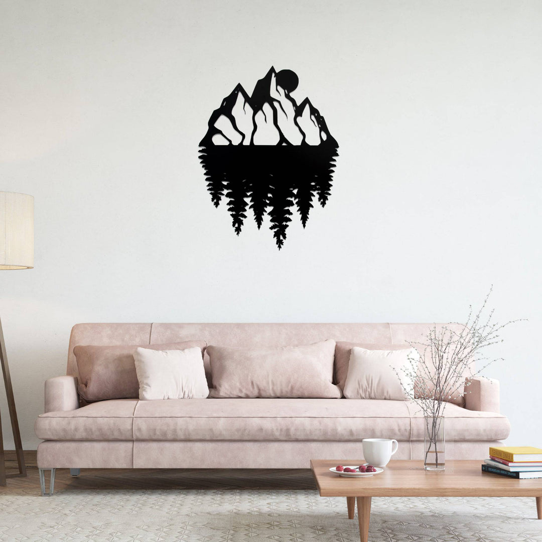 Rocky Mountain Sunset - Metal Wall Art - MetalPlex