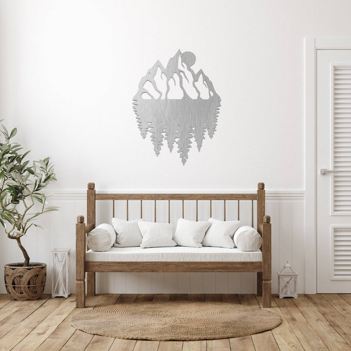 Rocky Mountain Sunset - Metal Wall Art - MetalPlex