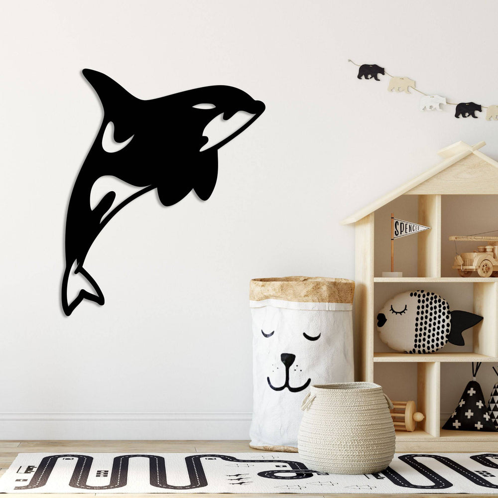 Orca Whale - Metal Wall Art - MetalPlex