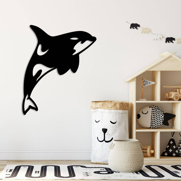 Orca Whale - Metal Wall Art - MetalPlex