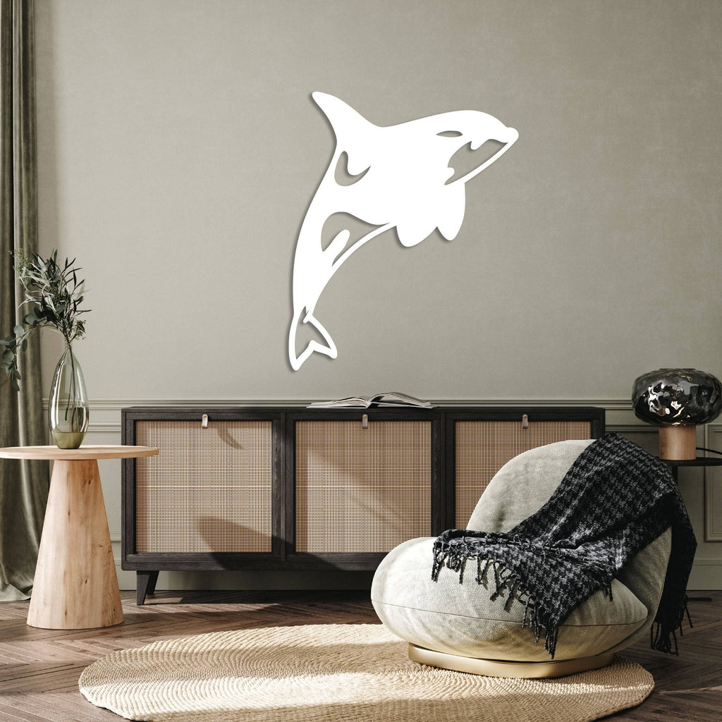 Orca Whale - Metal Wall Art - MetalPlex