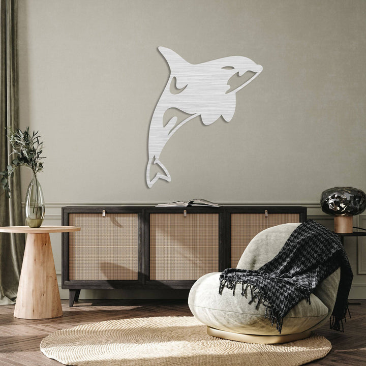Orca Whale - Metal Wall Art - MetalPlex