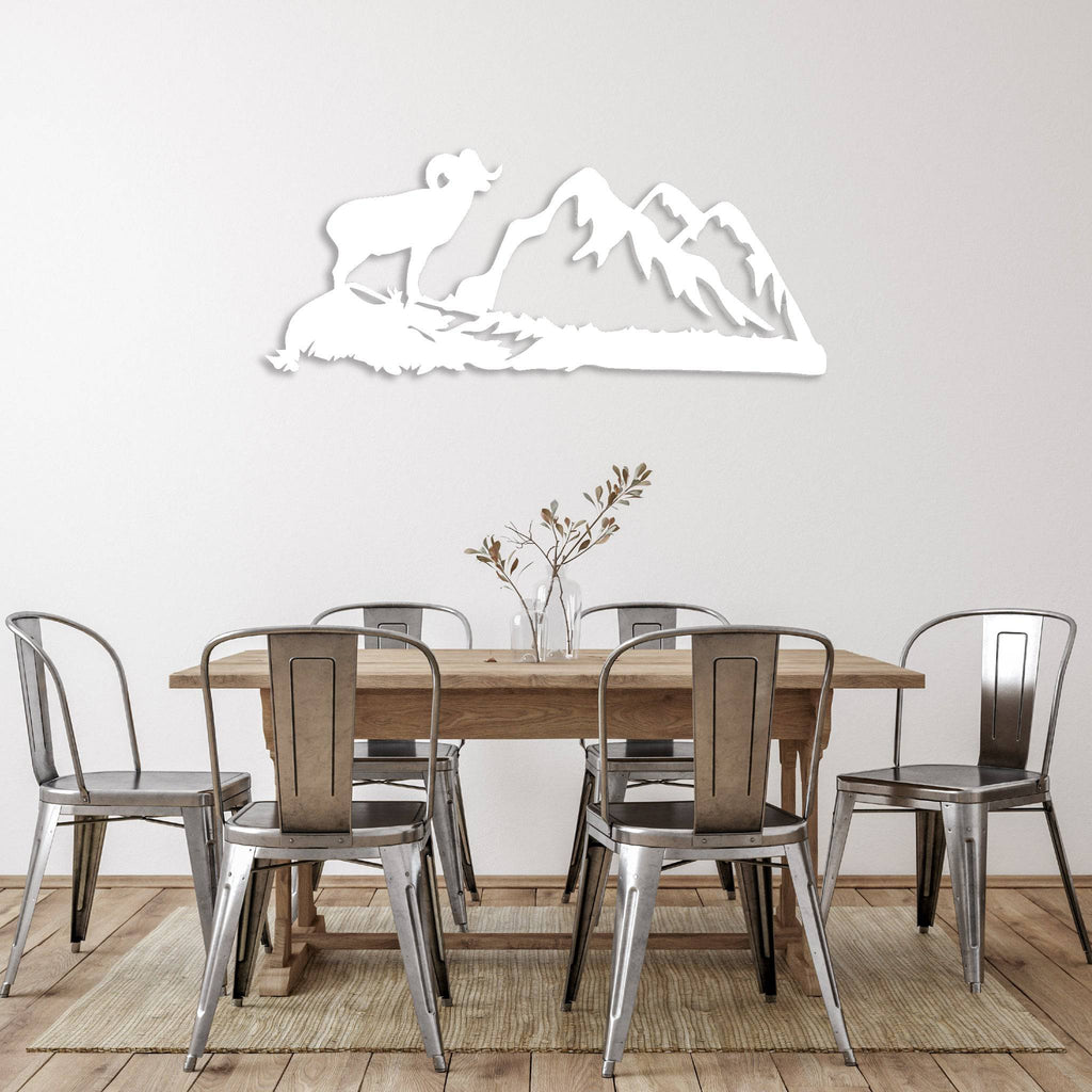 Big Horn Sheep - Metal Wall Art - MetalPlex