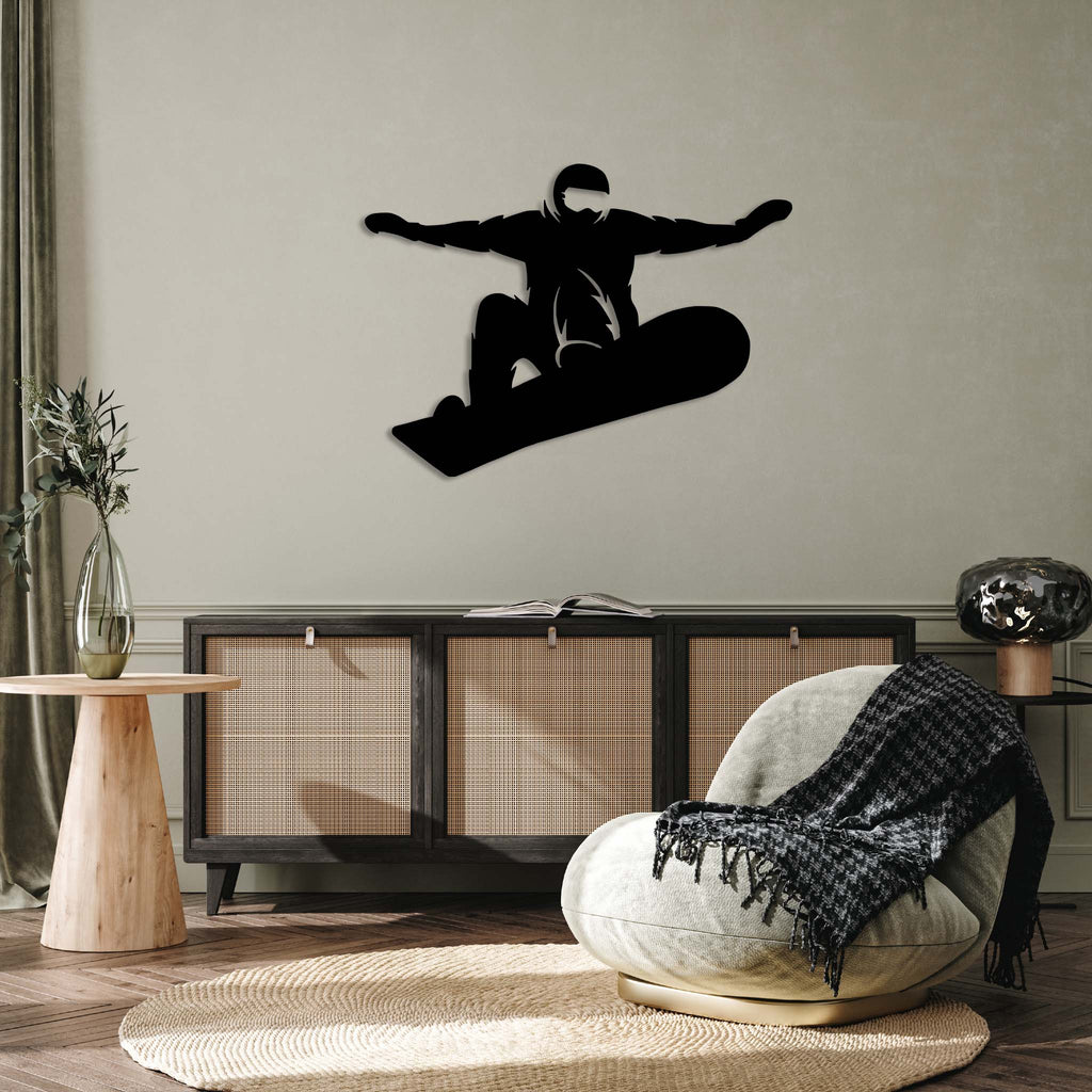 Big Air Snowboarder - Metal Wall Art - MetalPlex