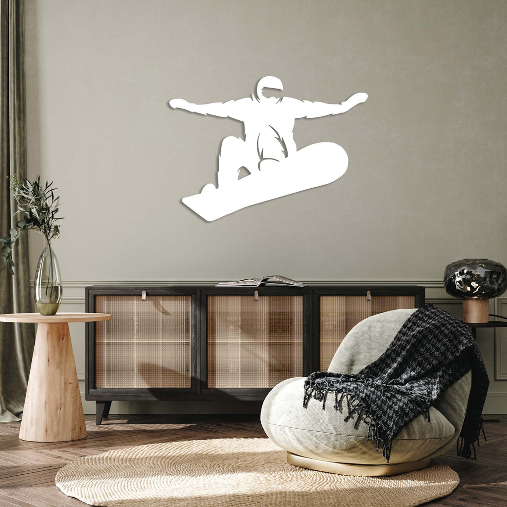 Big Air Snowboarder - Metal Wall Art - MetalPlex