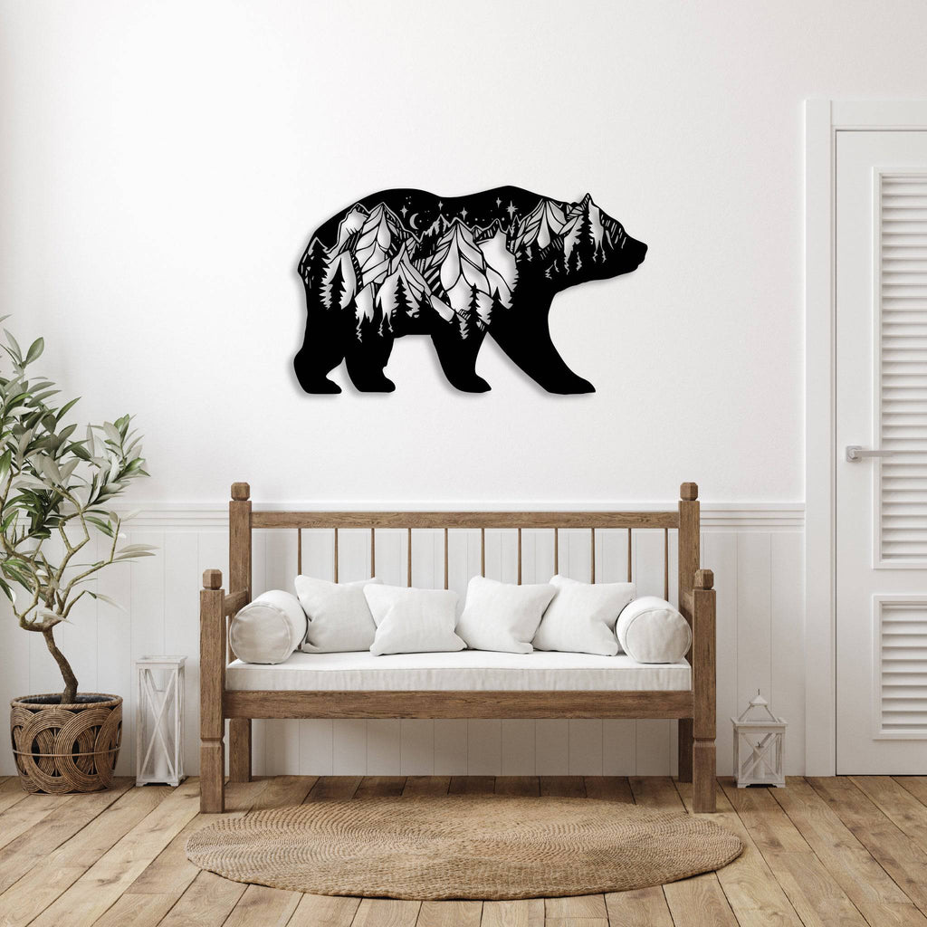 Bear Mountain - Metal Wall Art - MetalPlex