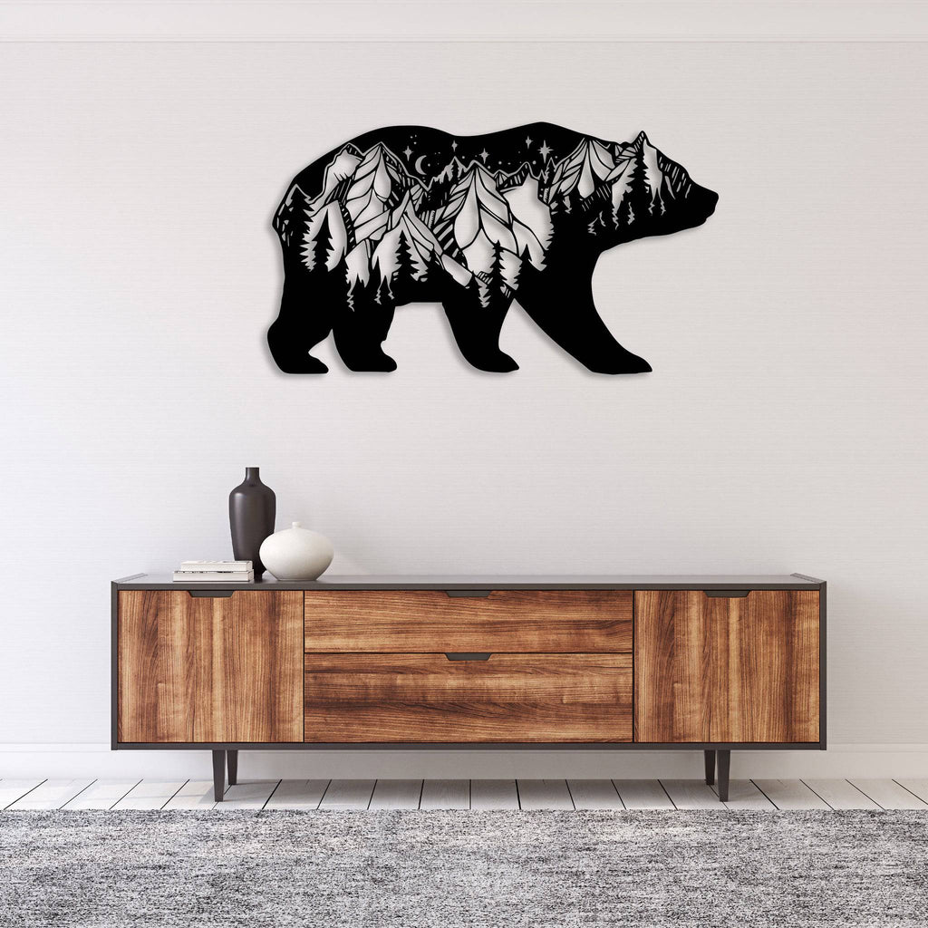 Bear Mountain - Metal Wall Art - MetalPlex