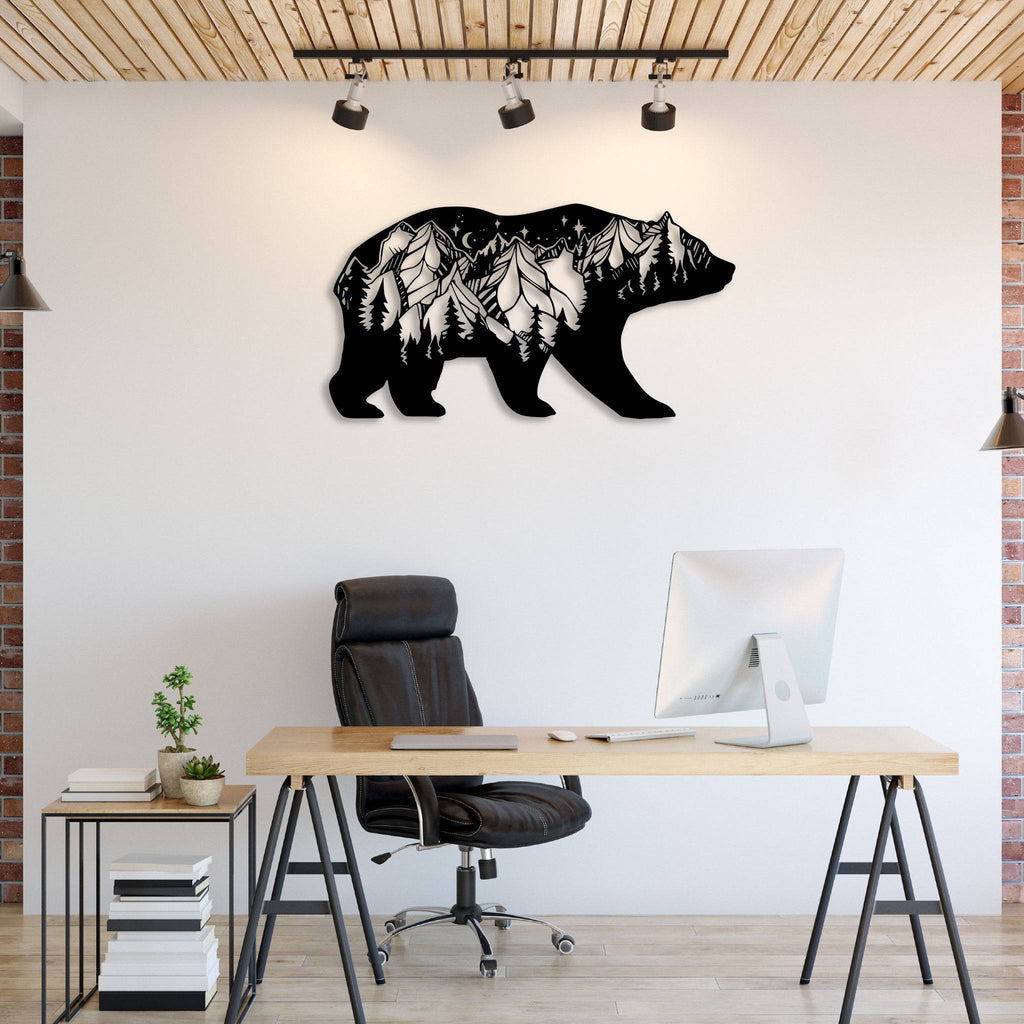 Bear Mountain - Metal Wall Art - MetalPlex