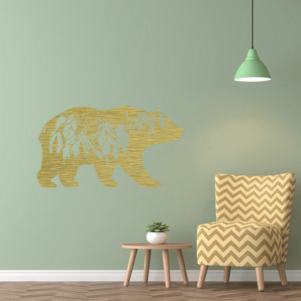 Bear Mountain - Metal Wall Art - MetalPlex