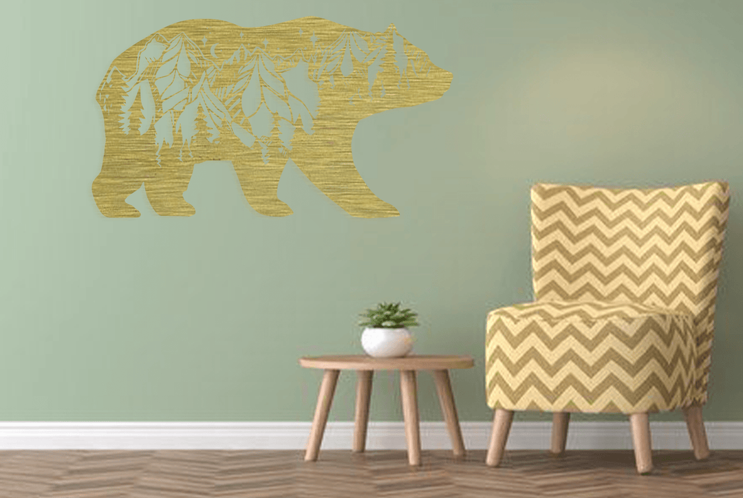 Bear Mountain - Metal Wall Art - MetalPlex