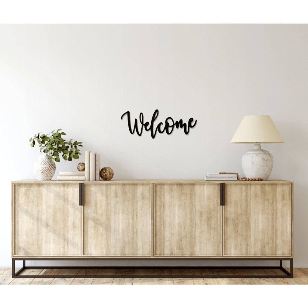 Welcome - Metal Wall Art - MetalPlex