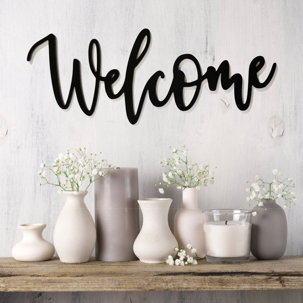 Welcome - Metal Wall Art - MetalPlex