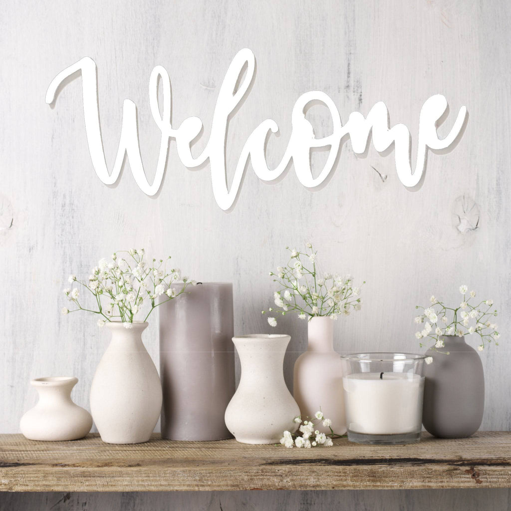 Welcome - Metal Wall Art - MetalPlex