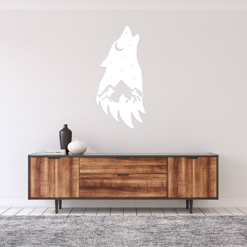 Wolf Head - Metal Wall Art - MetalPlex