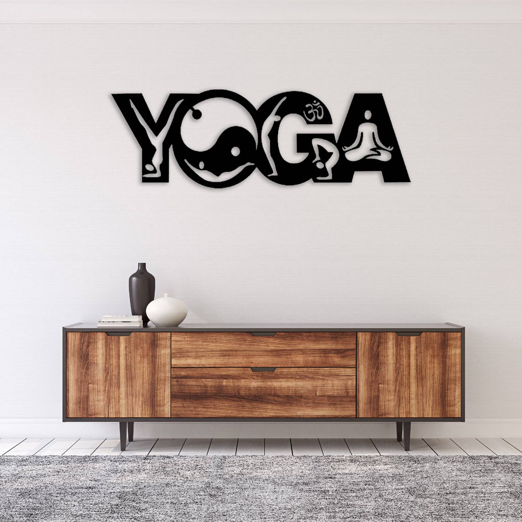 Yoga - Metal Wall Art - MetalPlex