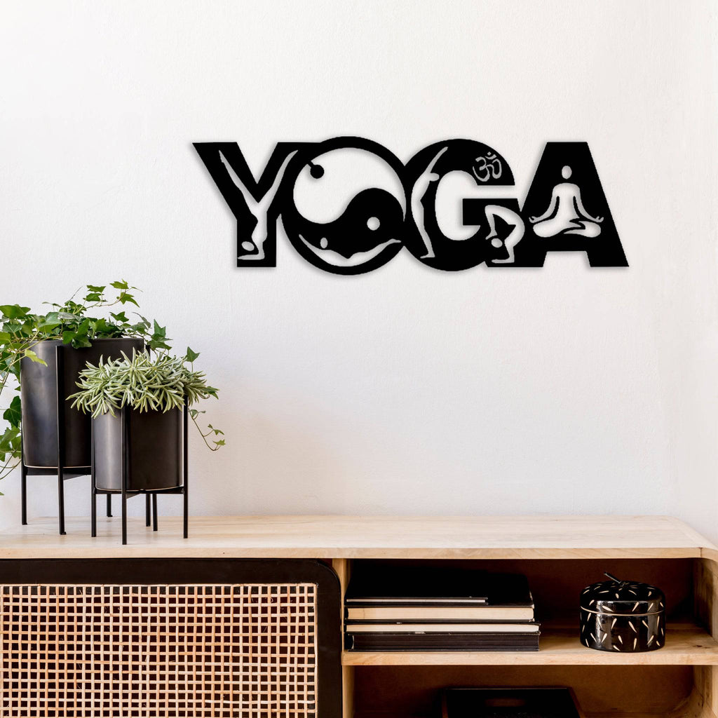 Yoga - Metal Wall Art - MetalPlex