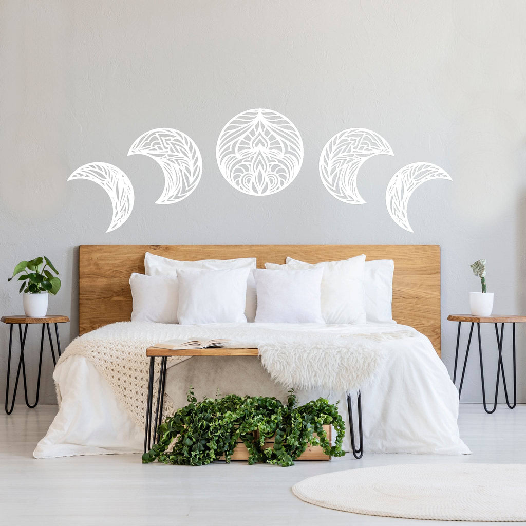 Yoga Moons - Metal Wall Art - MetalPlex