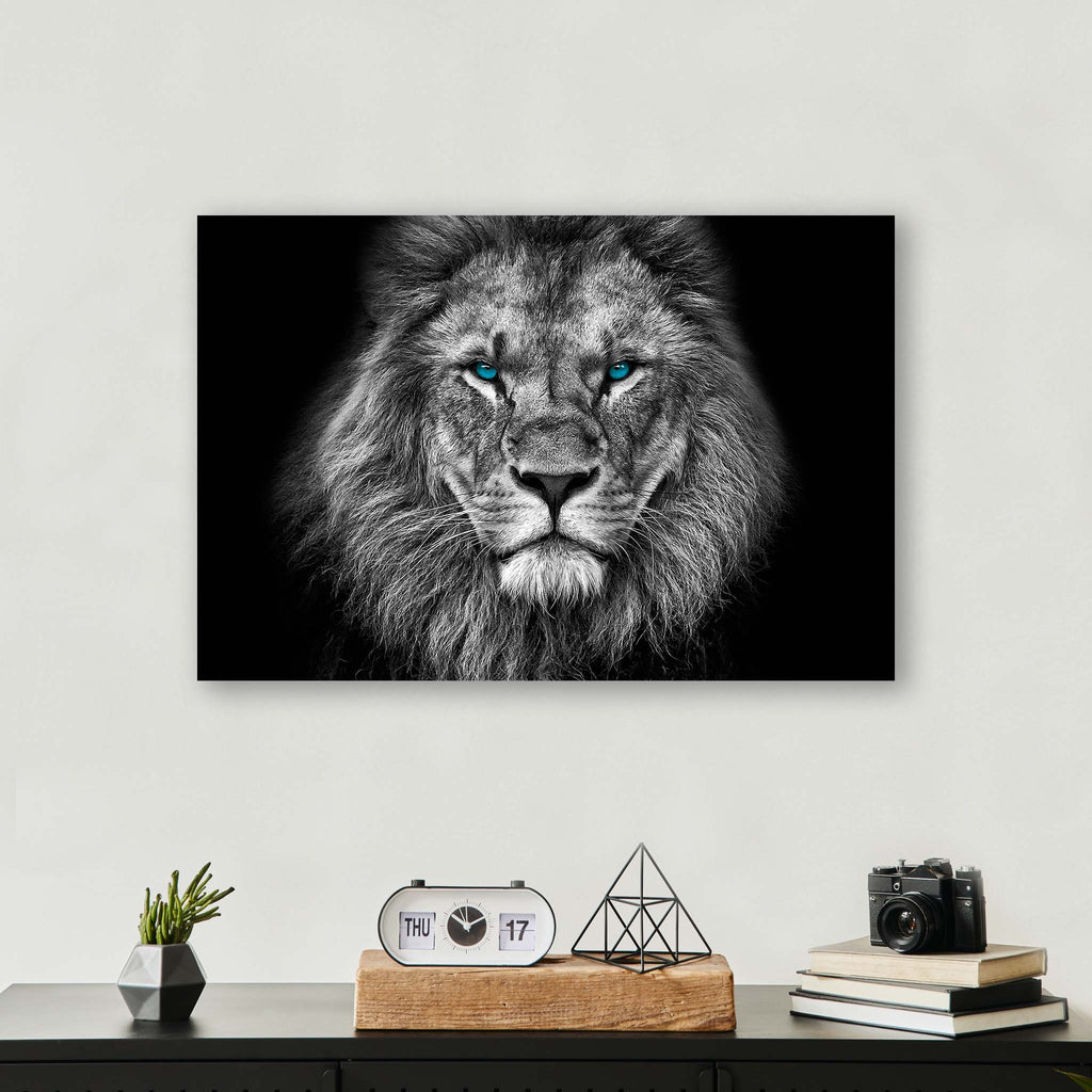 Lion Head - Print - MetalPlex