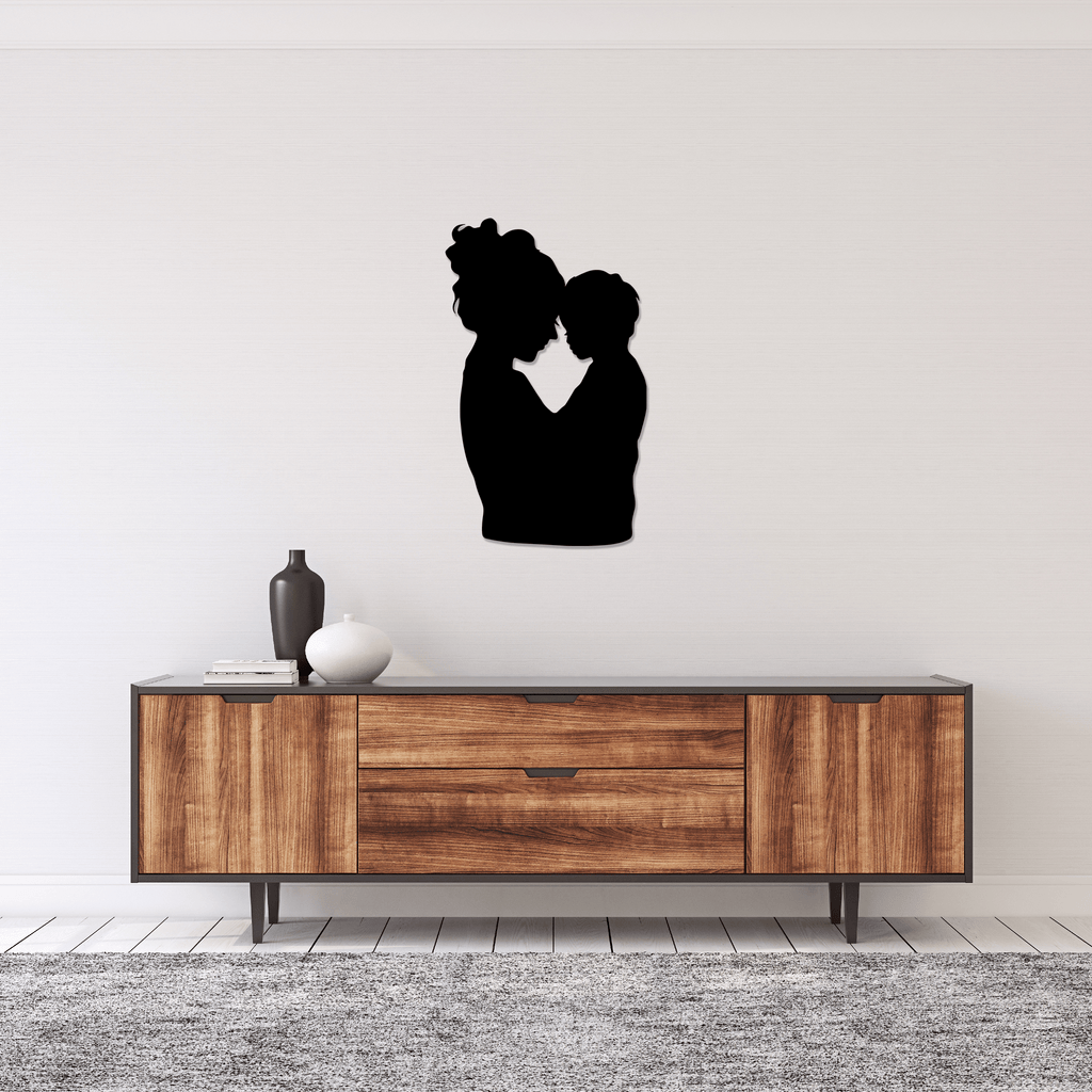 Mommy And Me - Metal Wall Art - MetalPlex