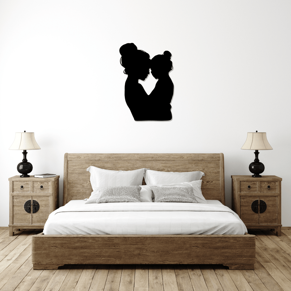 Mommy And Me - Metal Wall Art - MetalPlex