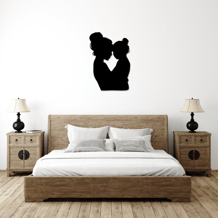 Mommy And Me - Metal Wall Art - MetalPlex