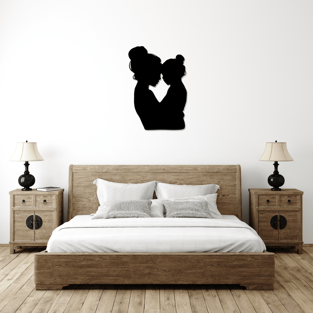 Mommy And Me - Metal Wall Art - MetalPlex