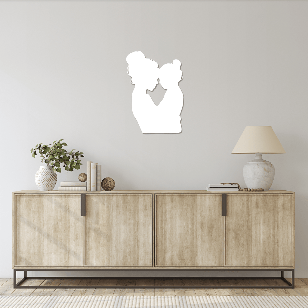Mommy And Me - Metal Wall Art - MetalPlex